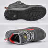 Kuh Wildleder Leder S1P Arbeitsstiefel M-8377 Grau