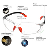 Hochklare Industrie-Schutzbrille SG003 Orange