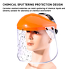 Konstruktionssicherheit Gesichtsschild M-5002 Orange