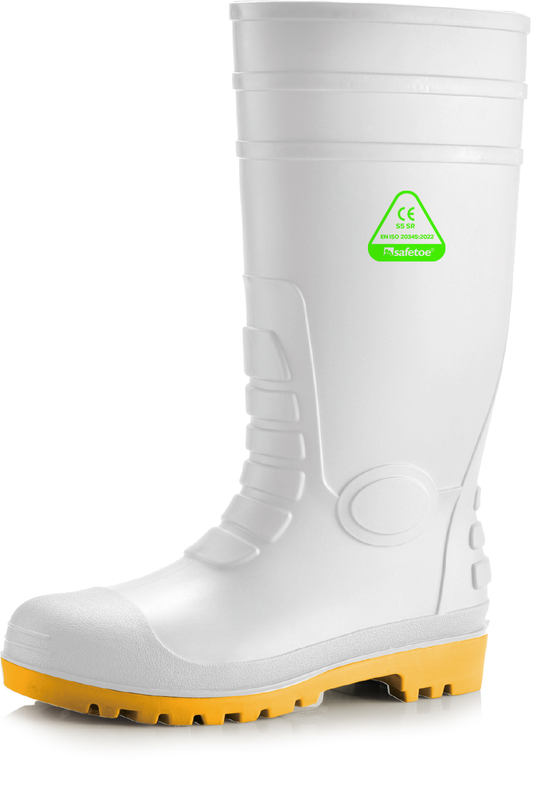 Hochleistungsregenstiefel W-6038 Weiß