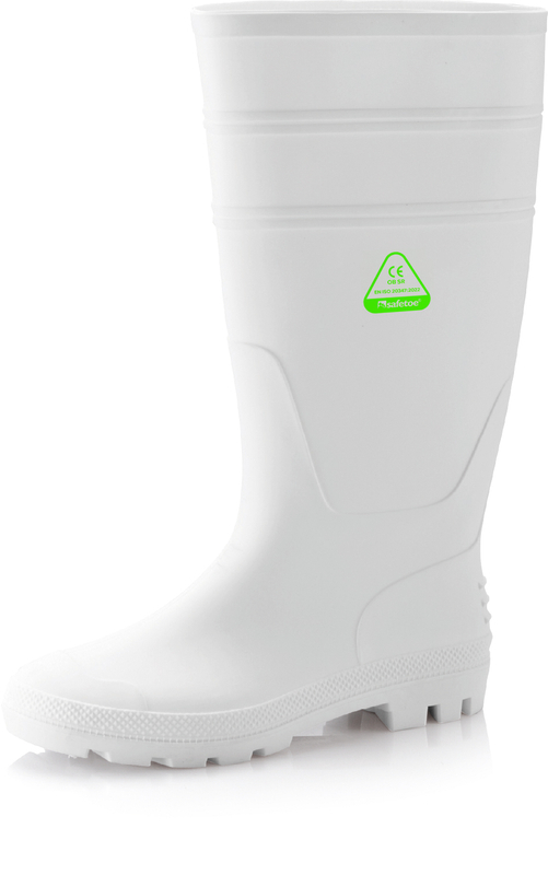 Lebensmittelindustrie PVC Regenstiefel W-6036 Weiß