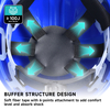 Blauer Reflexionstyp Sicherheitshelm W-036 Blau