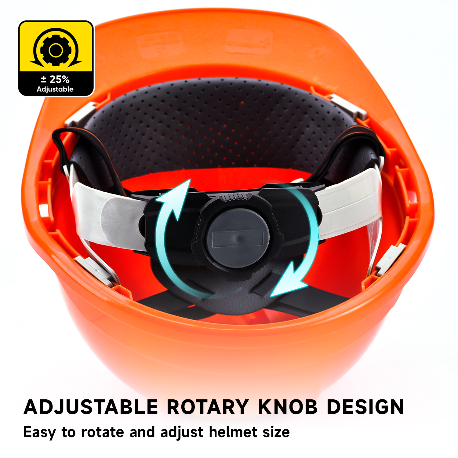 Anti-Smash-Arbeitshelm W-002 Orange