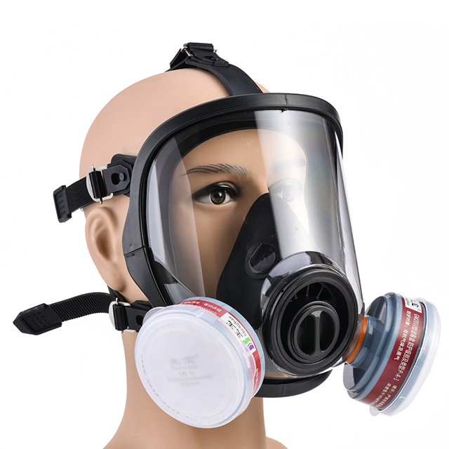 Vollgesichts-Atemschutzgerät für Chemiearbeiter GM8200