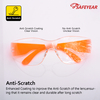 Augenschutzsicherheit Brille SG001 Orange