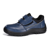 Blaue Farbe S2 ESD Leichte Micfo Faser Leder Sicherheitsschuhe L-7531