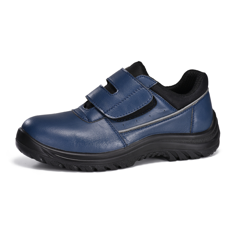 Blaue Farbe S2 ESD Leichte Micfo Faser Leder Sicherheitsschuhe L-7531