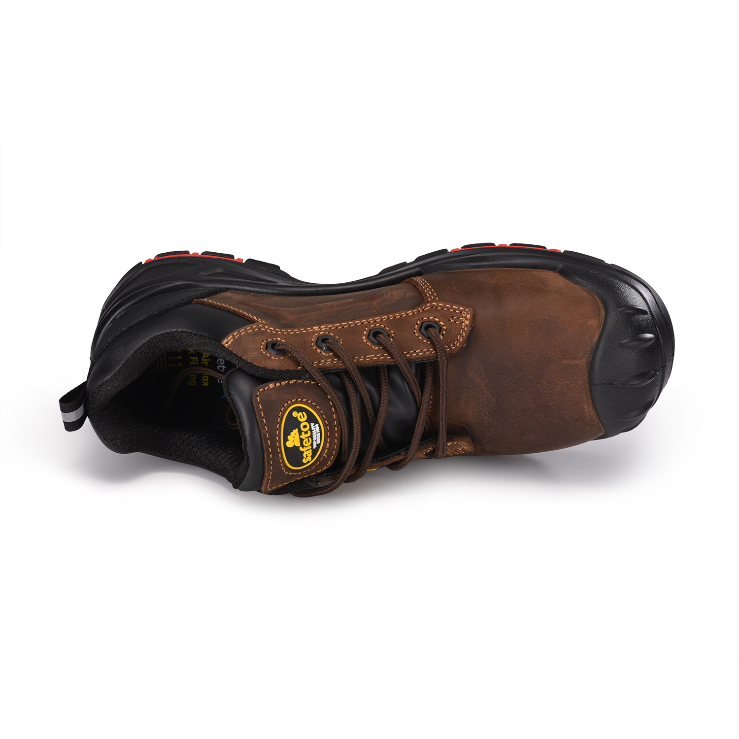 Slip-resistente Sicherheitsstiefel Metall Freie obere Öl & Schlupffest L-7578