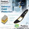 Warme Winter antibakterielle orthotische Einlegesole für Arbeitsstiefel J-017