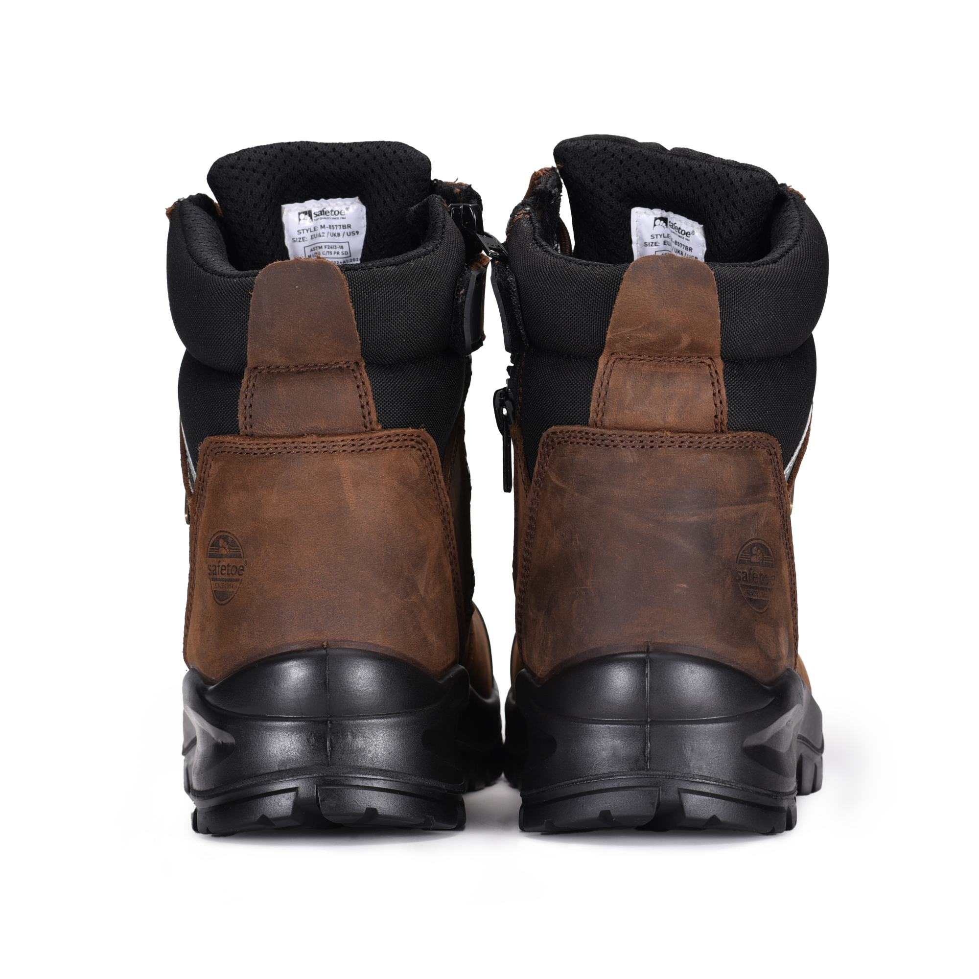  Verbundzellen Sicherheitsstiefel wasserdichte Membran M-8577 Brown
