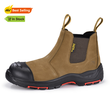 ASTM-zugelassene Slip-on-Arbeitssicherheitsstiefel mit elektrischer Isolierung und Gummiisolierung M-8025NB InstaGuard Chelsea