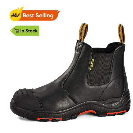 Öl und gasresistent nicht isoliertes Nachweis Anti-Statik-ESD-Sicherheitsstiefel M-8025NBK