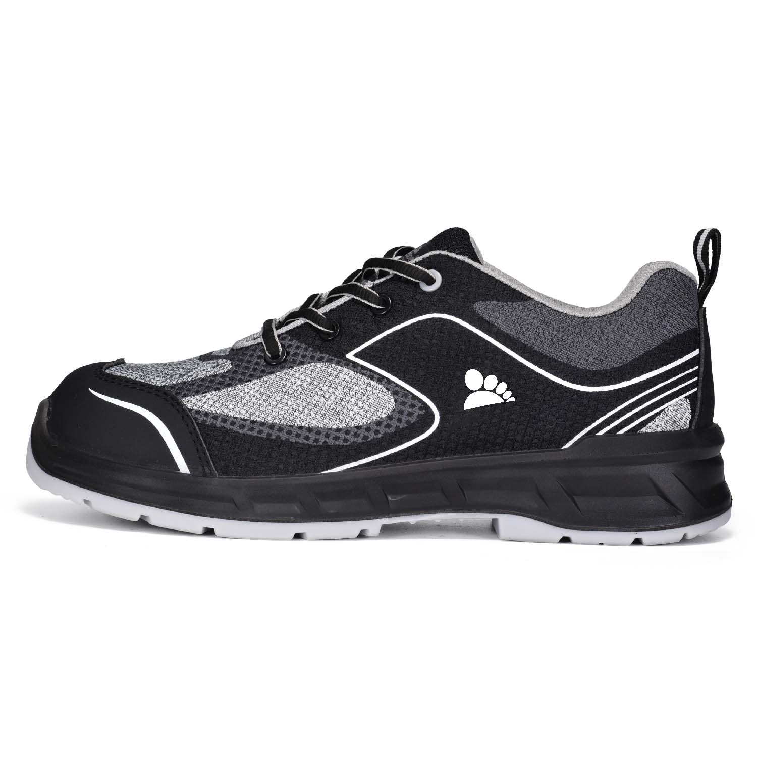 Stahlzehen Sportsicherheitsschuhe L-7501 Grau (Geschwindigkeit)