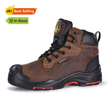 Metallfreie Öl- und Gas-Sicherheitsarbeitsstiefel – rutschfest und zertifizierter Schutz M-8552
