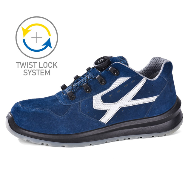 Sportlicher metallfreier Sicherheitsschuh mit TLS-Verschluss L-7328