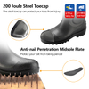 S5 Regensicherheitsstiefel W-6037 Schwarz