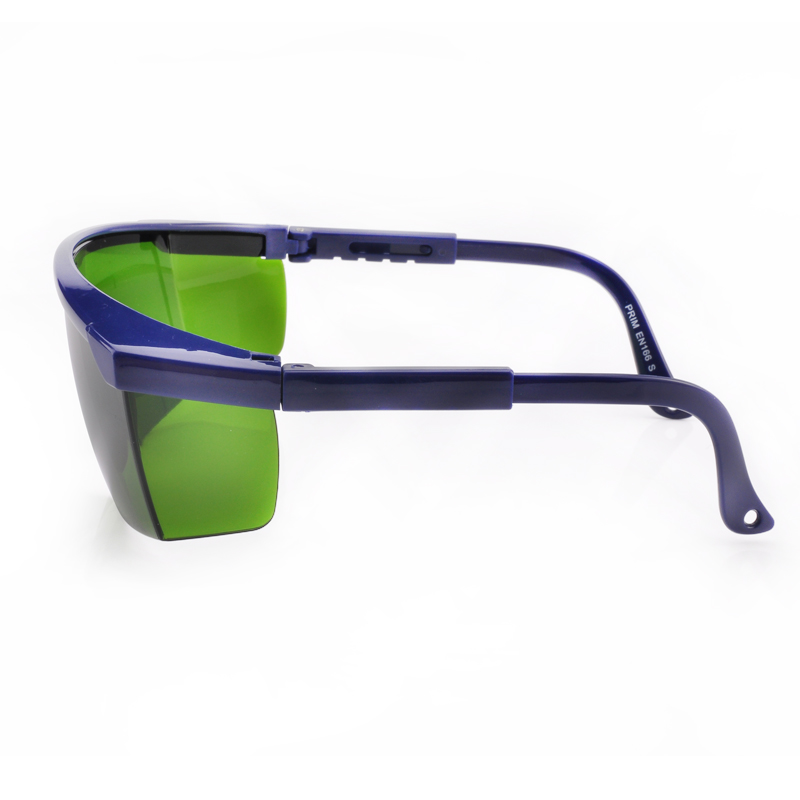 Schutzbrille mit dunklen Gläsern KS102 Grün