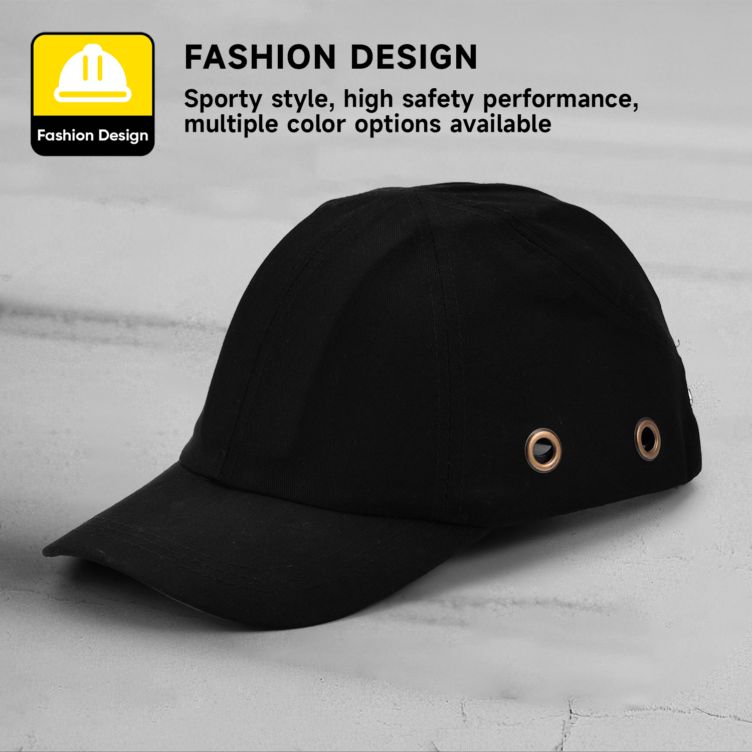 Baseball Design Sicherheitskappe Wh001 Schwarz