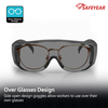Polycabonat -Sicherheitsbrille SG035 Schwarz