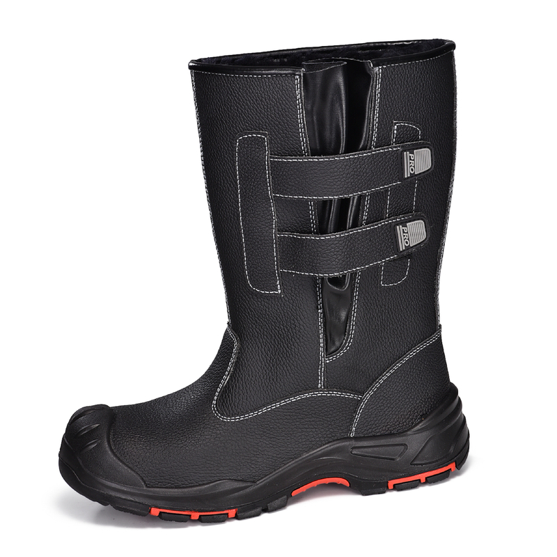Pelzgekleidete Sicherheit Zehen kaltes Wetter Winter hohe Stiefel H-9425 Winter