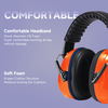 ABS Hörschutz Ohrmuffs Schutzohrmuffs Bereit FM-1b Orange