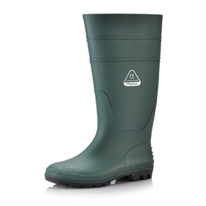 PVC Gum Regenstiefel W-6036 Grün