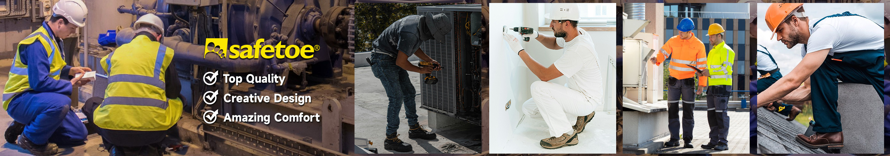 Ingenieur und Wartungsschuhe