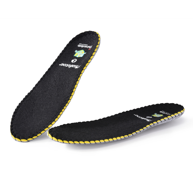 Warme Winter antibakterielle orthotische Einlegesole für Arbeitsstiefel J-017