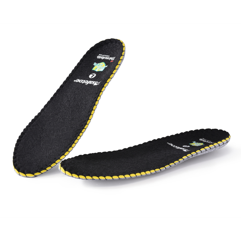 Warme Winter antibakterielle orthotische Einlegesole für Arbeitsstiefel J-017