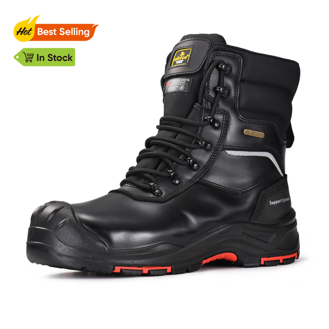 Ölbeständige Arbeitsstiefel wasserfeste Membranauskleidung Arbeitsstiefel für Männer Arbeiter H-9552