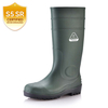 S5 Sicherheitsgummistiefel – Wasserdichte PVC-Stiefel W-6037 Grün AquaPioneer