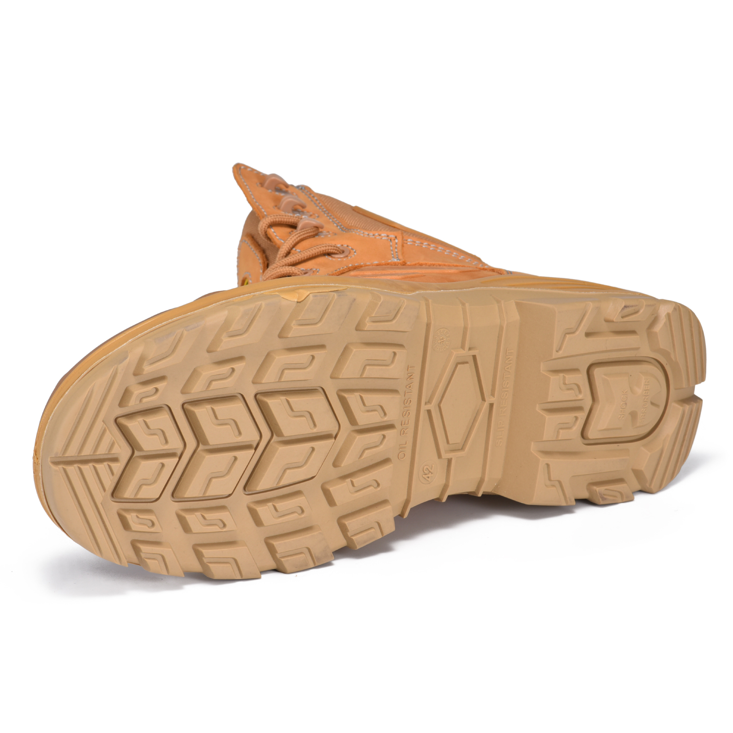 Meistverkaufte hochwertige Verbundto-Bauarbeiten Stiefel M-8578 Beige