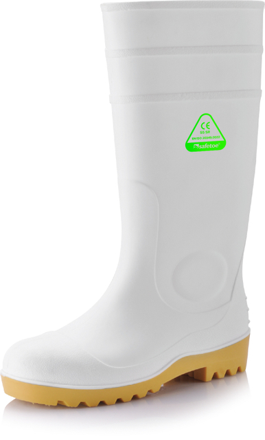PVC-Gummistiefel W-6037 Weiß