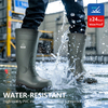 PVC-Kaugummi-Regenstiefel W-6038 Grün