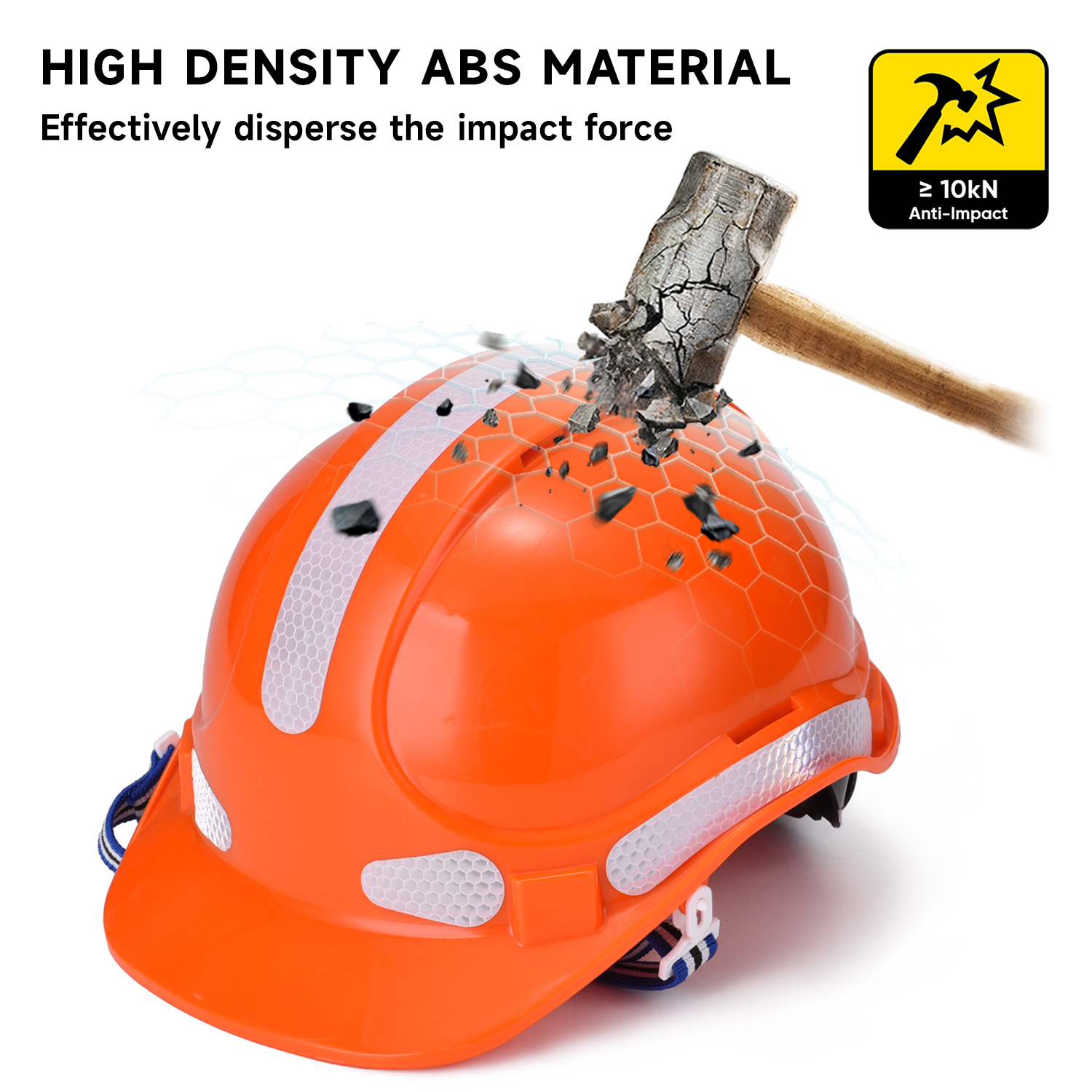  Herstellung von Ohrschützer Konstruktion Sicherheitshelm ABS CE zugelassene Sicherheitshelme W-018 Orange