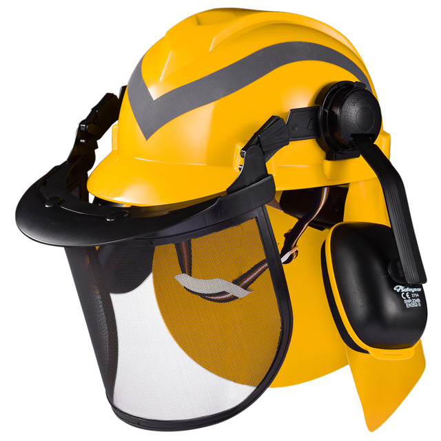 Gesichtsschildschutz Sicherheitshelme M-5009 Gelb