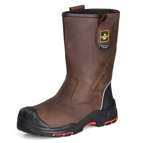 S3 Ölindustrie Boots Sicherheits-Rigger Arbeitsstiefel H-9437 