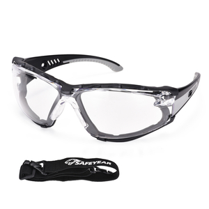 Industriegläser Schutzsicherheitsbrille für Frauen SG037 Schwarz