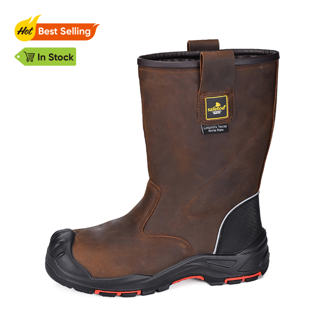 S3 Ölindustrie Boots Sicherheits-Rigger Arbeitsstiefel H-9437 