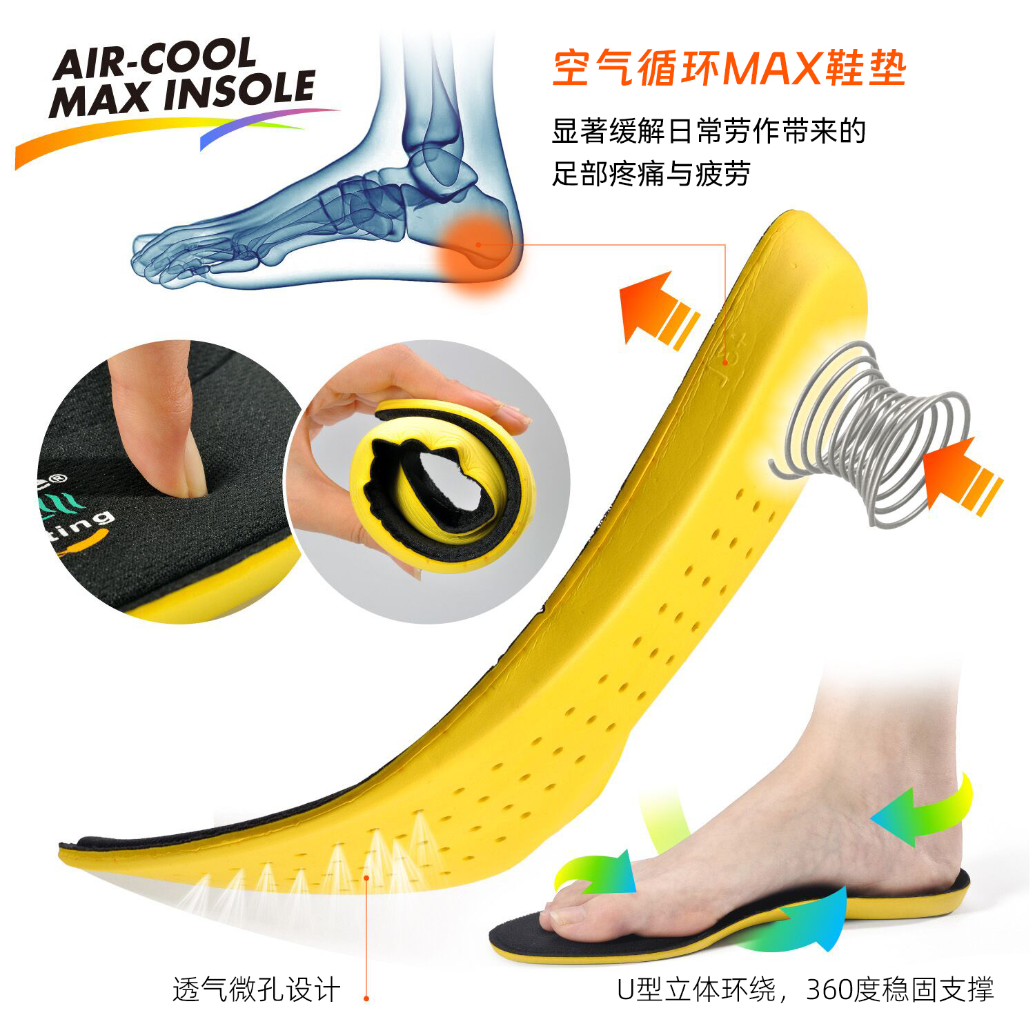 Ölbeständige Arbeitsstiefel mit wasserbeständiger Membran H-9552BK