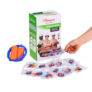 Bullet Hörschutz Ohrstöpsel mit String EC-1001A-C-C