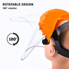Konstruktionssicherheit Gesichtsschild M-5002 Orange