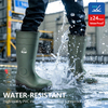 Wasserdichte PVC-Sicherheitsstiefel W-6037 Grün