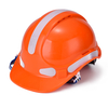 Einstellbare Rotationsknopf-Arbeit Helme W-018 Orange