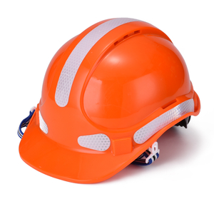 Einstellbare Rotationsknopf-Arbeit Helme W-018 Orange