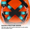 Anti-Smash-Arbeitshelm W-002 Orange