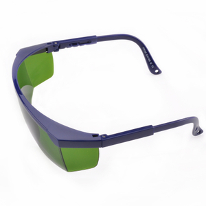 Schutzbrille mit dunklen Gläsern KS102 Grün