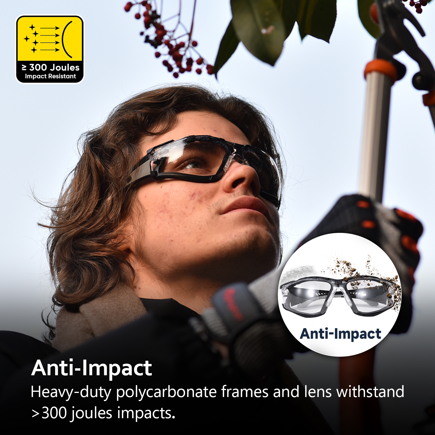 Industriegläser Schutzsicherheitsbrille für Arbeiter SG037