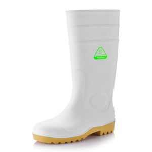 PVC Wellington Regenstiefel W-6037 Weiß