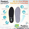 Warme Winter antibakterielle orthotische Einlegesole für Arbeitsstiefel J-017